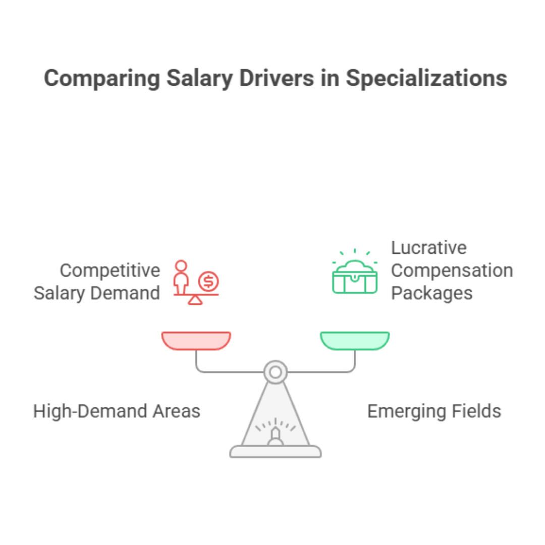 MBA specialization gets the highest salary
