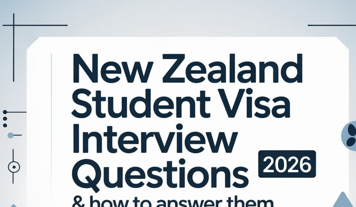 New Zealand Student Visa Interview Questions