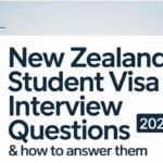 New Zealand Student Visa Interview Questions