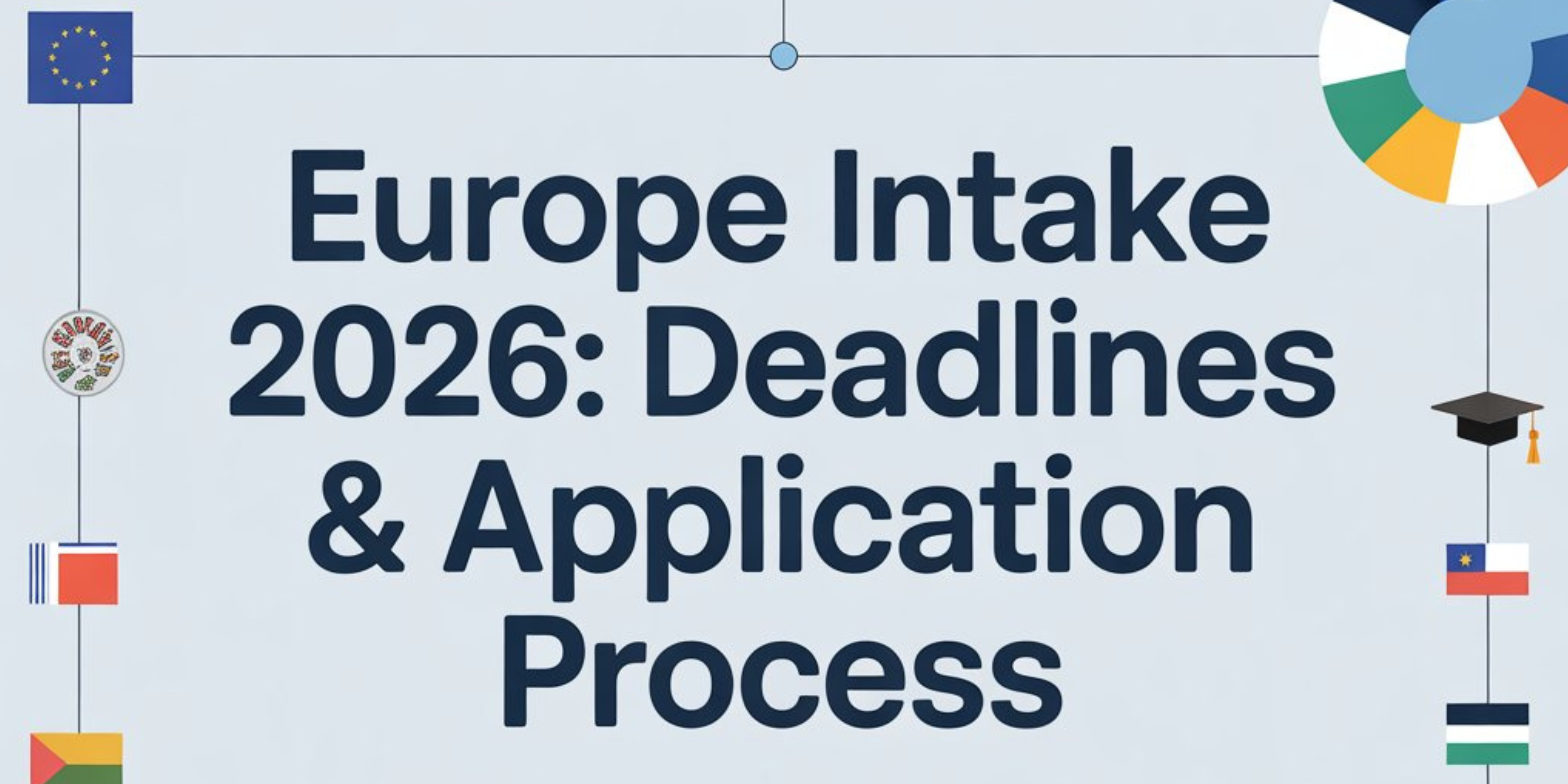Europe Intake 2026: Deadlines & Application Process